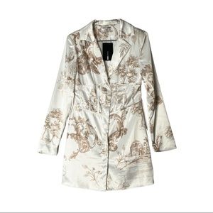 Elite Views Satin Blazer Dress